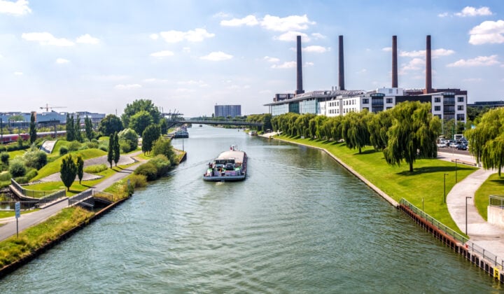 wolfsburg factory skyline