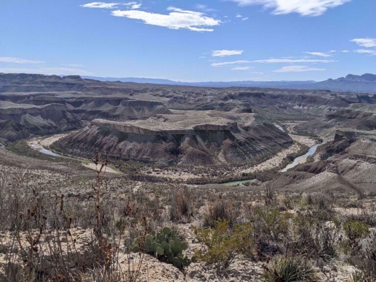 canyon in big bend national park