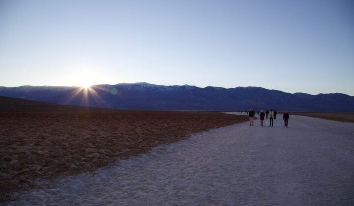 Drive to Death Valley via Rhyolite and Badwater Basin — Hiking in Death Valley National Park | California