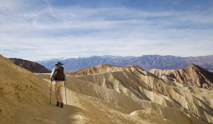 Golden Canyon-Gower Gulch hike and Mesquite Dunes sunset — Hiking in Death Valley National Park | California
