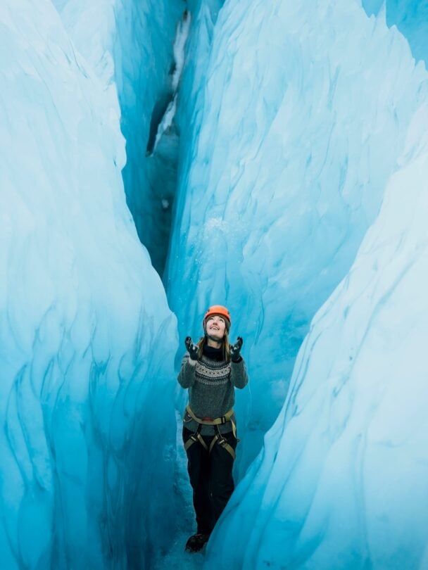 skaftafell glacier hike ice climbing