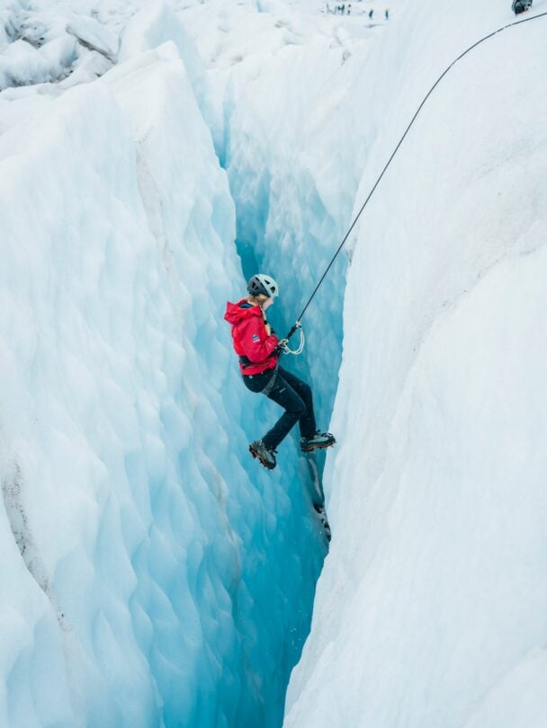 skaftafell glacier hike ice climbing