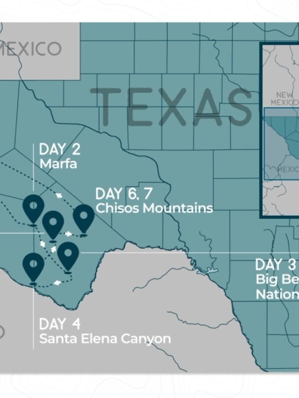 itinerary of big bend