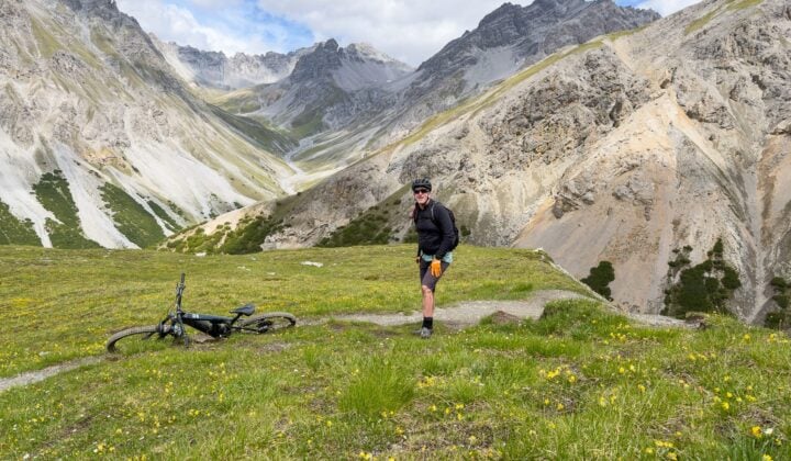 Alpine Singletrack Along the Swiss National Park — Mountain Biking in Switzerland, Austria, and Italy