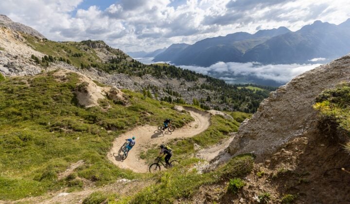 Final Alpine epic — Mountain Biking in Switzerland - Italy