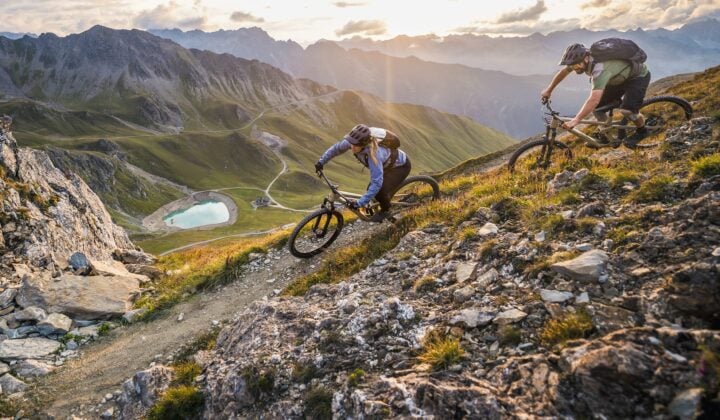 Mountain Biking in Switzerland, Austria, and Italy