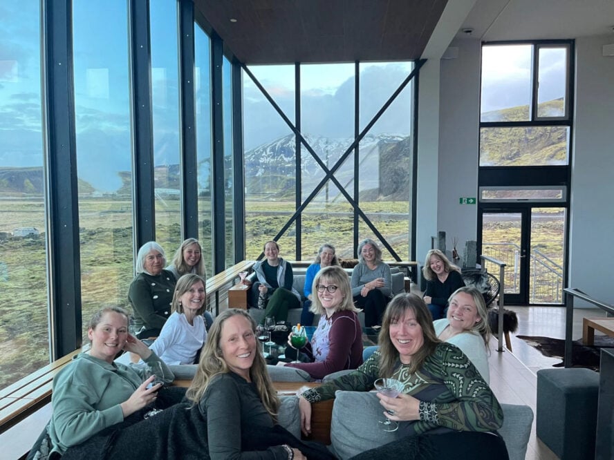 Women only tours Iceland retreat