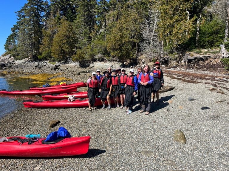 Half-day paddle on the quiet side of the island and an optional hike — Active Adventures in Acadia National Park | Maine