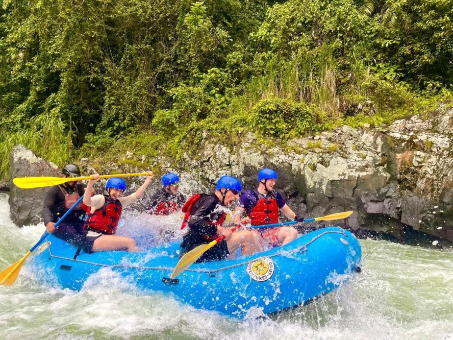 Costa Rica river rafting