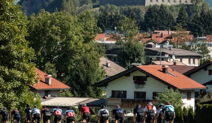 cycling group in austria