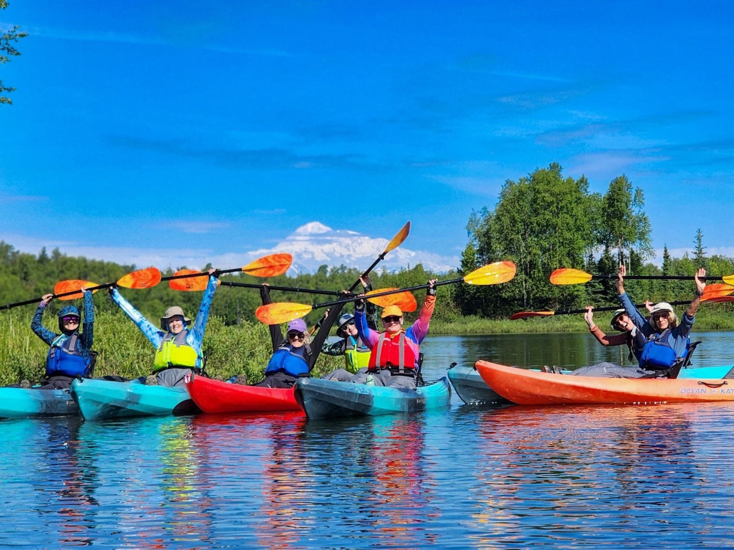 Morning hiking and kayaking in Talkeetna, free afternoon in Denali National Park | Alaska