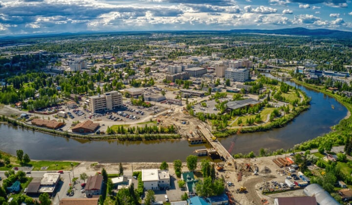 fairbanks aerial view
