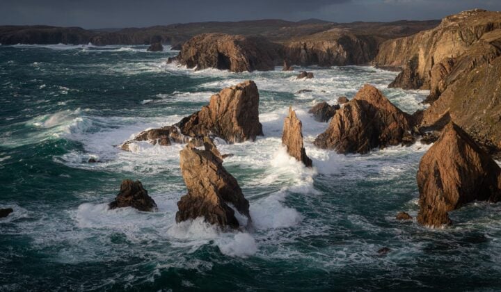 The wild Atlantic waters — Hiking in Inverness