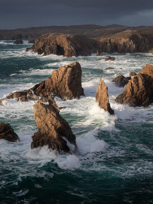 The wild Atlantic waters — Hiking in Inverness