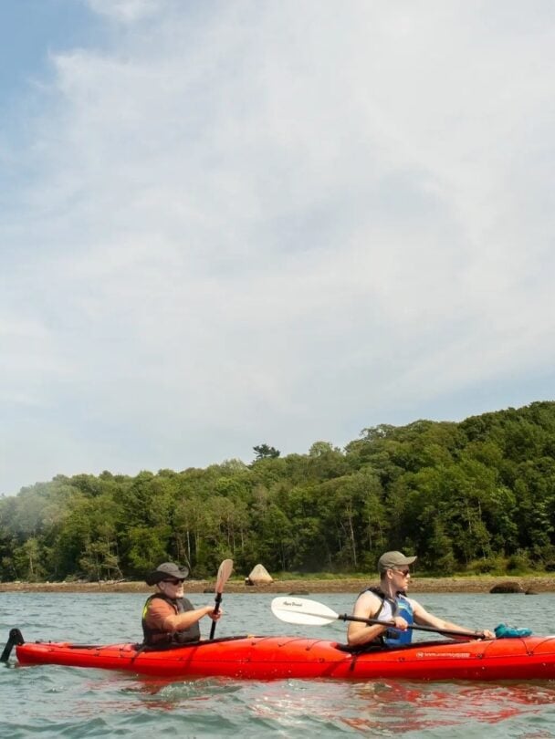 kayaking in acadia