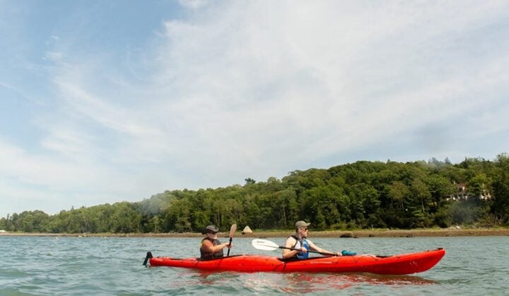 kayaking in acadia