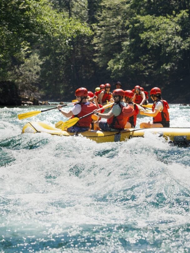 Rest day and Tara Canyon rafting — Mountain Biking in Kolašin to Kotor Bay | Montenegro