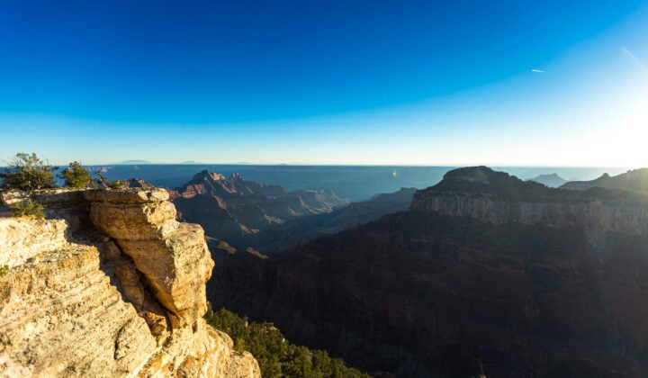 panoramic view of Grand Canyon