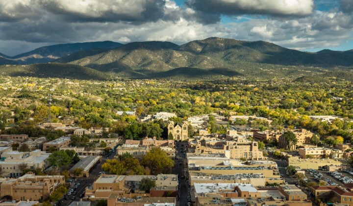 santa fe aerial