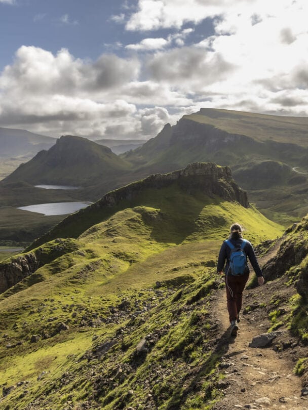 stunning views in scotland, hiking